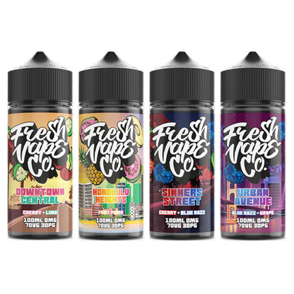 Fresh Vape Co 100ml Shortfill 0mg (70VG/30PG)