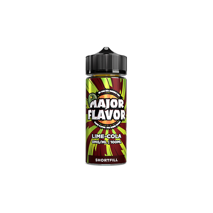 Major Flavor Reloaded 100ml Shortfill 0mg (70VG/30PG)