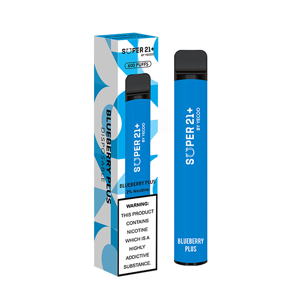 20mg Super21+ By Yecoo Disposable Vape Device 600 Puffs