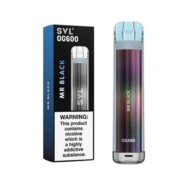 20mg SVL OG600 Disposable Vape 600 Puffs