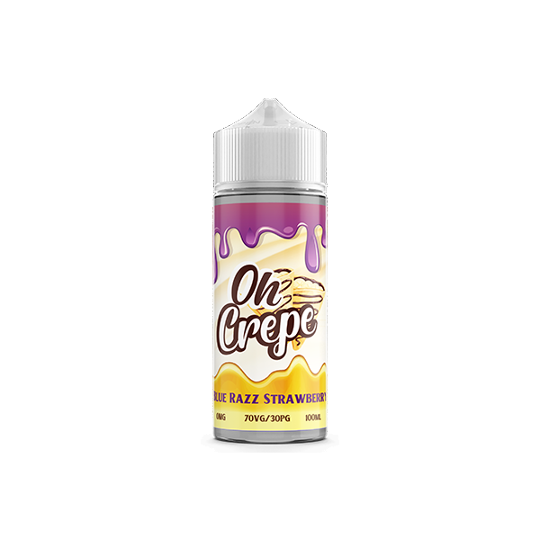 0mg Oh Crepe 100ml Shortfill (70VG/30PG)